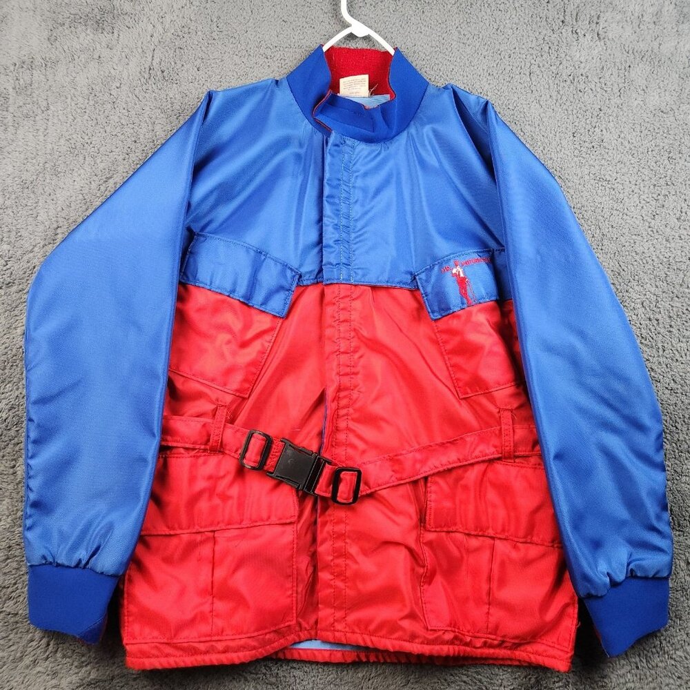 VTG 90's Racing Riding Jacket Men's Medium Nylon Motocross Motorsports Outerwear